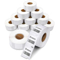 Replacement for DYMO 30332 (12 Rolls, 9000 Labels) - 1" X 1" Direct Thermal 1" X 1" - 30332