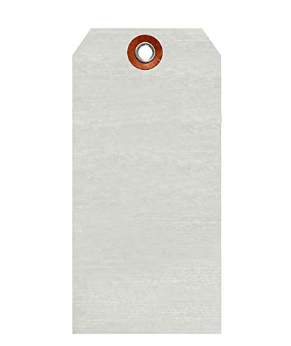 SmartSign Debossable Dead-Soft Aluminum Indentable Blank Write-On Marking Tags | 2.375" x 4.875", Pack of 100 2.375" x 4.875" No Attachment - Pack of 100
