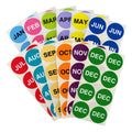 ChromaLabel 1.50-inch round color-coding month labels with 288 stickers in a variety pack for organizing and labeling.