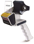 WOD Metal Frame Handheld Carton Sealing Tape Gun Dispenser with Adjustable Brake - Fits Tape 3 inch Wide - Industrial Packaging Tape Gun for Shipping, Moving, & Box Sealing For tape up to 3" wide