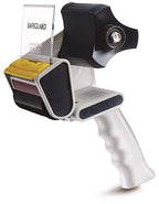 WOD Metal Frame Handheld Carton Sealing Tape Gun Dispenser with Adjustable Brake - Fits Tape 3 inch Wide - Industrial Packaging Tape Gun for Shipping, Moving, & Box Sealing For tape up to 3" wide