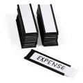 SmartSign Pack of 25 Magnetic"C" Channel Label Holders | 1" x 3" 1" x 3"