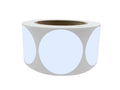 Royal Green White 50mm Dot Stickers, 600 Pack (1 Roll)