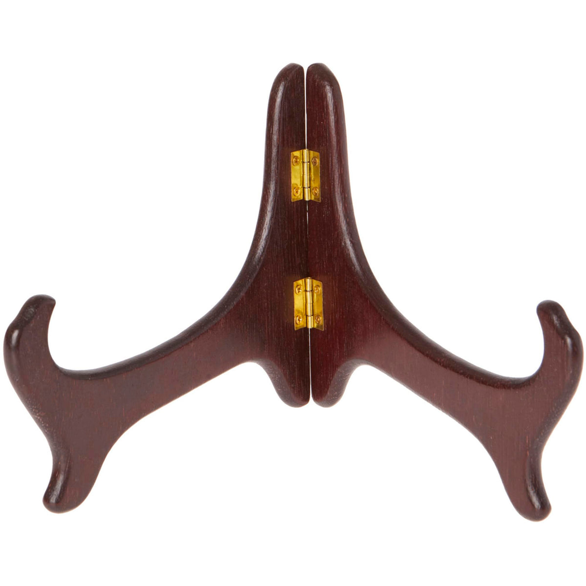 Bard's Hinged Medium Wood Bowl Stand, 5.5" H x 9.25" W x 6.5" D (For 9" - 10" Bowls) 1
