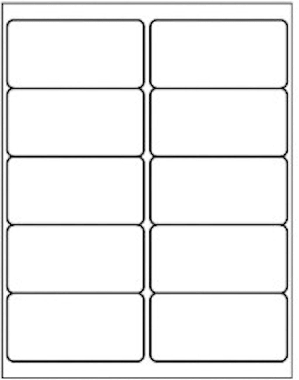 10 Up - Address Labels - 2" x 4" - 10000 Labels