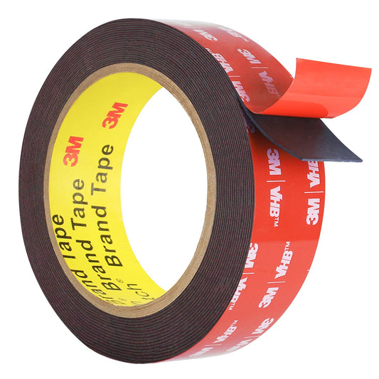 Double Sided Tape Heavy Duty, Adhesive Mounting Tape Waterproof, 16.4 FT x 0.94 IN, Strong Foam Tape for Walls, Automotive, Home Office Decor, Made of 3M VHB Tape (Pack of 1) 16.4FT (1 Pack)