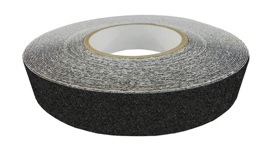 Sure-Step Non-Skid Safety Tape – High Traction, Waterproof Adhesive, Anti-Slip Tape for Stairs, Ramps, and Walkways – OSHA Compliant Black Non-Skid Tape 1” wide x 60 ft. length 60 Grit Anti