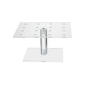 Clear Acrylic 16 Holes Push Pop Cake Stand Shooter Stand for party, wedding, bakery (7.87'' of length) (16 Hole-Square) 16 Hole-Square