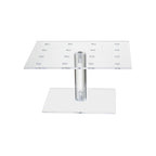 Clear Acrylic 16 Holes Push Pop Cake Stand Shooter Stand for party, wedding, bakery (7.87'' of length) (16 Hole-Square) 16 Hole-Square