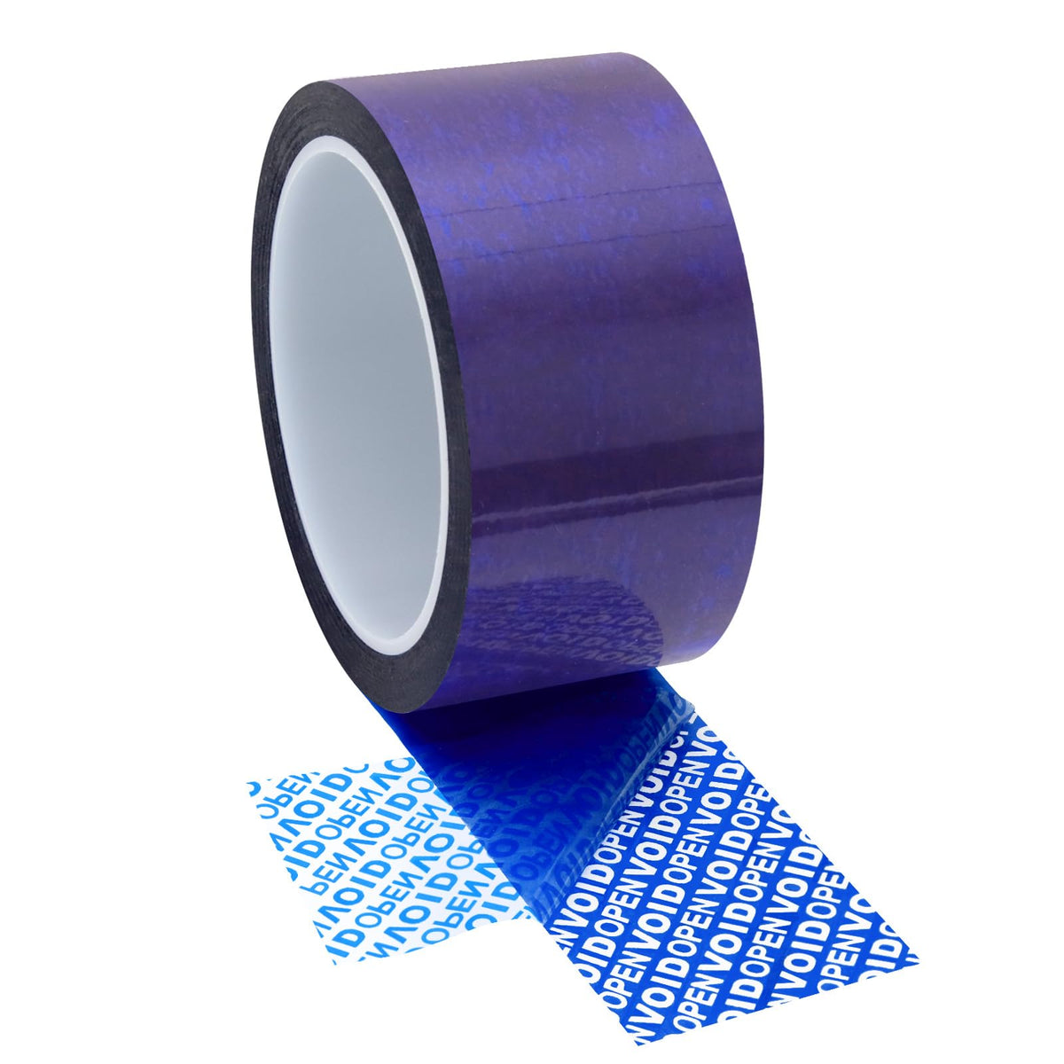 WELSTIK Tamper Evident Security Tape,Tamper Tape Blue,Transfer Tamper Proof Security Void Tapes (Blue, 1.88 inch x 55 Yards) 1 Pack
