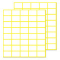 All-purpose matte white labels by TownStix, 0.5 x 0.75 inches, 1000-pack for price labels and organization.