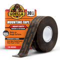 GORILLA Heavy Duty Mounting Tape, Double-Sided, XL 1" x 120", Black 1" x 120" (1-Pack) 1 Pack