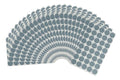 Sunburst Systems grey color-coding labels with 1000 seafoam dots, 3/4 inch size, for organization and identification purposes.