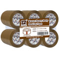P PERFECTAPE Heavy Duty Brown Packing Tape 18 Rolls, Total 1980Y, 2.7 mil, 1.88 inch x 110 Yards, Ultra Strong, Refill for Packaging and Shipping