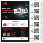 QR Code Labels for Storage Bins – 40 Smart QR Code Stickers, Scannable QR Labels for Tote Bins, Moving Box Labels, Home Organization, Packing Supplies & Inventory Tracking