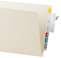 Tabbies 88385 500 Count 3-1/2 x 2 Inch Clear File Folder Label Protectors