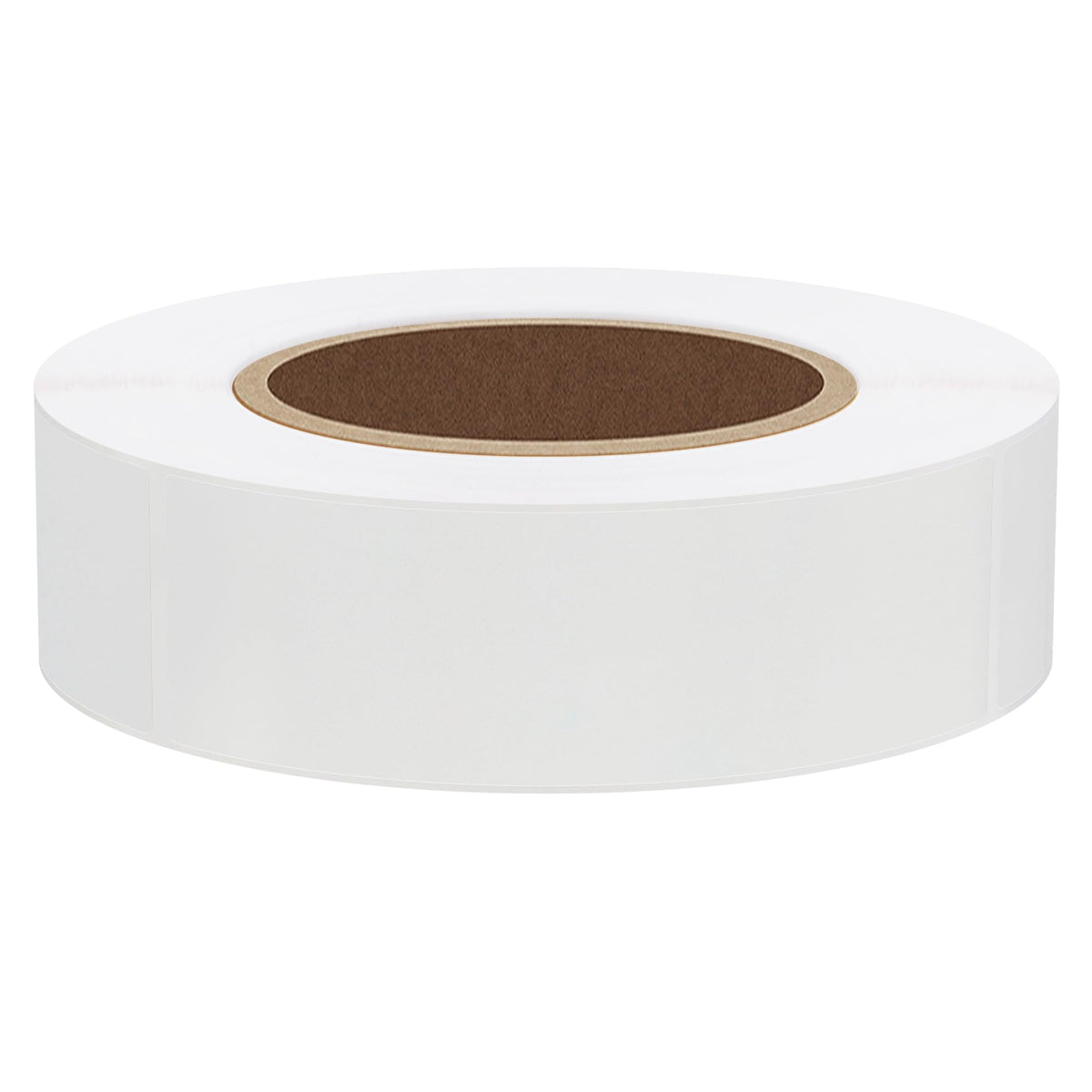 Hybsk 1x3 inch Rectangle Square Crystal Clear Retail Package Seals Circle Wafer Stickers/Transparent Labels (1x3 inch)