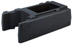 Cambro R500LCD110 Camtainer Riser for 2.5 or 5 Gallon Black Case of 1