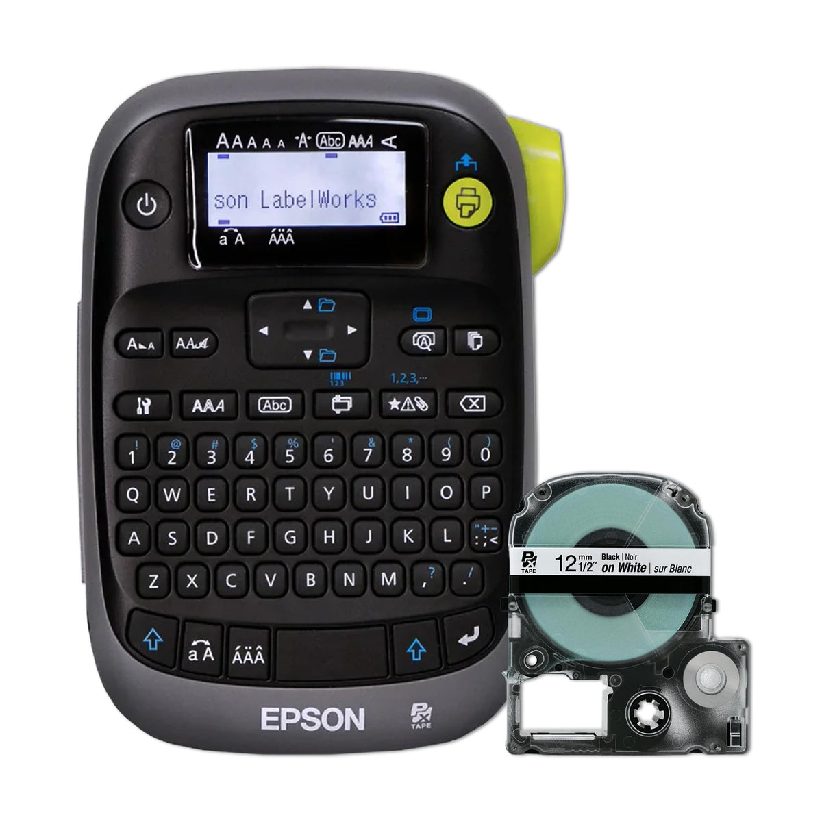 LABELWORKS Epson LW-PX300 Industrial Label Maker - Portable Handheld Printer No Adapter