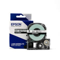 Epson LABELWORKS 224VTBWPX Vinyl Tape - Black on White - 1" (24mm), 22.9ft 24mm