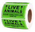 Live Animals Shipping Stickers for Pet Crate Airline Cargo Labels 250Pcs