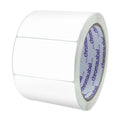White ChromaLabel 2x3 inch color-coding rectangle stickers, 250 per roll for labeling and organization.