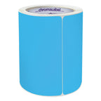 ChromaLabel 3 x 5 Inch Light Blue Rectangle Labels, 250/Roll