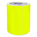 ChromaLabel fluorescent yellow 3x5 inch color-coding rectangle labels with permanent adhesive, 250 stickers per roll.