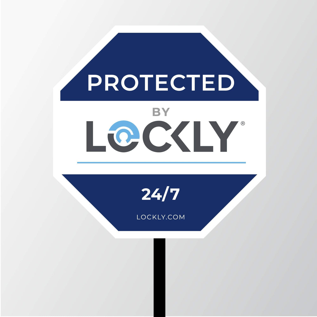 Lockly Security Yard Sign