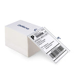 POLONO 4x6 Thermal Labels Fanfold, 500 Shipping Labels for Label Printer