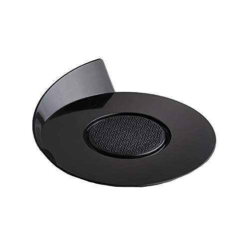 Silikomart Round Plastic Tray 3.38" Diameter x 0.74" High - 100 Pieces Black