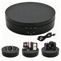 Denpetec Motorized Rotating Display Stand, 360 Degree Electric Turntable Matte