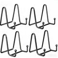 4 Pcs Decorative Plate Display Stands Picture Frame Holder
