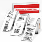 M110 M100 Thermal Labels-270 Labels 1.97"x3.14" (50x80mm) 1.97"x3.14" 3