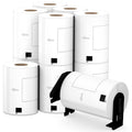 Compatible 4.07" x 6.4" Die-Cut Large Labels Replacement for DK-1247 Shipping Address Compatible with Brother QL-1110NWB Label Printers (12 Rolls + 1 Frame, 180 Labels/Roll) 4.07" x 6.4 - 1247 | 12 Rolls