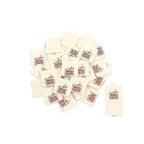 50 Pcs Clothes Cotton Labels Sewing Washable Handmade Garment Clothing for DIY Sewing (#7) #7