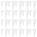 DOITOOL Pizza Saver Stand Pizza Packing Tripod Stack Fixing Rack Box Holder Stand to Prevent Cheese Adhesion and Crushed Toppings 1.37 X 1.37 X 1.49 in for Home Restaurant Pizzeria Food Service