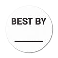 900 Best by Labels, 1.5 inch, Circle Dot Stickers 900 Labels