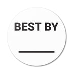 900 Best by Labels, 1.5 inch, Circle Dot Stickers 900 Labels