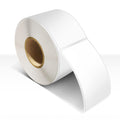 EVQ White Rectangle Sticker 3 x 5 Inch Vinyl Label Roll 200 PCS
