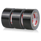 JIALAI HOME Heavy Duty Duct Tape, Black Tape 2 Inches x 30 Yards 3-Pack, 8.27 mil, Strong, Flexible, No Residue, All-Weather and Tear by Hand - for Repairs, Industrial, Professional Use