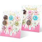 Yerliker 2 Pcs Donut Stand Party Display Holder Board 13.78 x 9.84 Inches