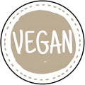 ChromaLabel 1-inch round food dot labels in natural color, used for color-coding and organization, with 1,000 labels per pack.
