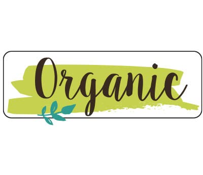 ChromaLabel 1x3 inch organic color-coding food labels with permanent adhesive, shown on a white background.