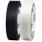 BookGuard 1-inch black cloth and clear poly tape kit with color-coding labels, includes two 45-foot rolls for book repair.