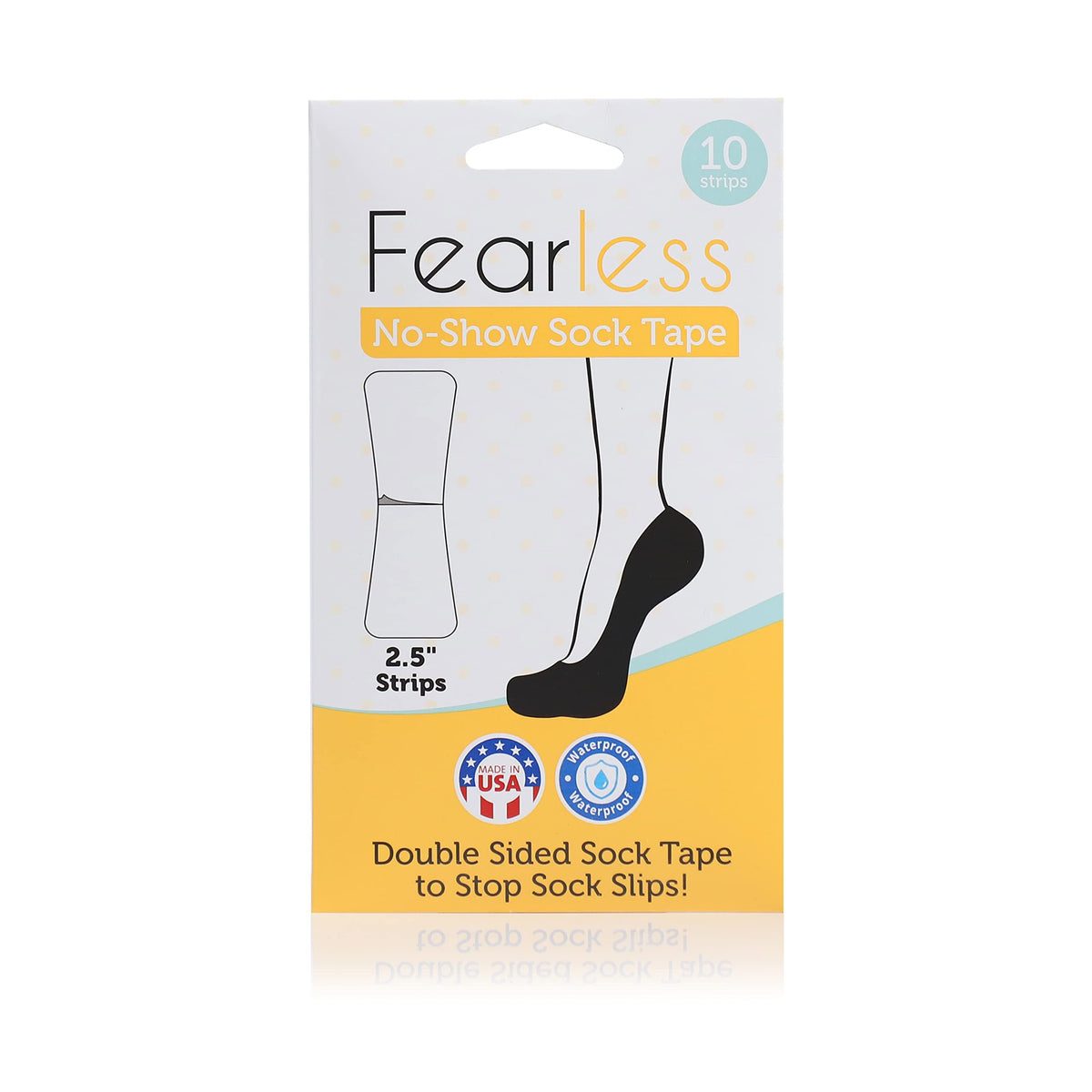 Fearless Tape Combo - Double Sided Strips & Dots (100 Pack) | Body Tape Clothing Variety Kit | Invisible Strong Hold Adhesive Strips + Dots Clear