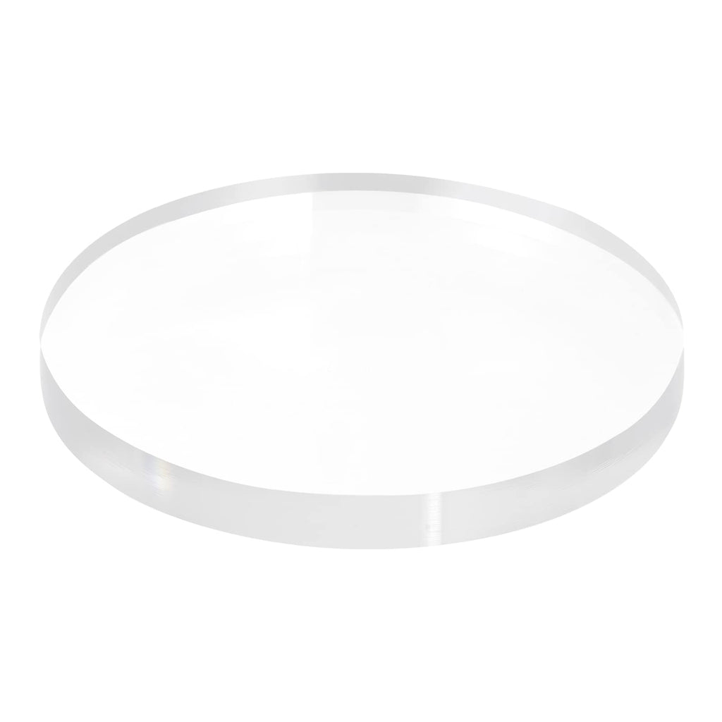 MECCANIXITY Clear Acrylic Solid Cylinder Round Display Riser for Showing