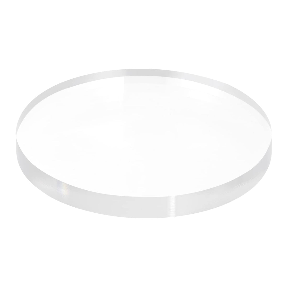 MECCANIXITY Clear Acrylic Solid Cylinder Round Display Riser for Showing