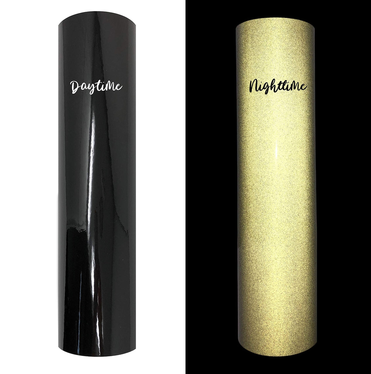 Black Reflective Vinyl Adhesive, 12" x 4 FT Roll by Turner Moore Edition 12" x 4FT Black