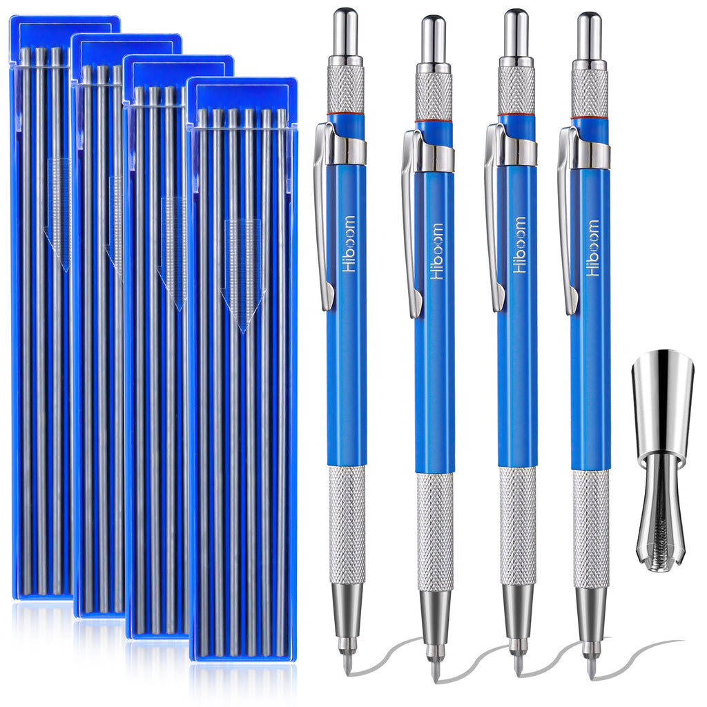 Hiboom 4PCS Welders Pencil with 48 Pcs Silver Round Refills 4
